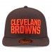 Men's New Era Cleveland Browns Brown On-Field Low Crown 59FIFTY Fitted Hat 2109996